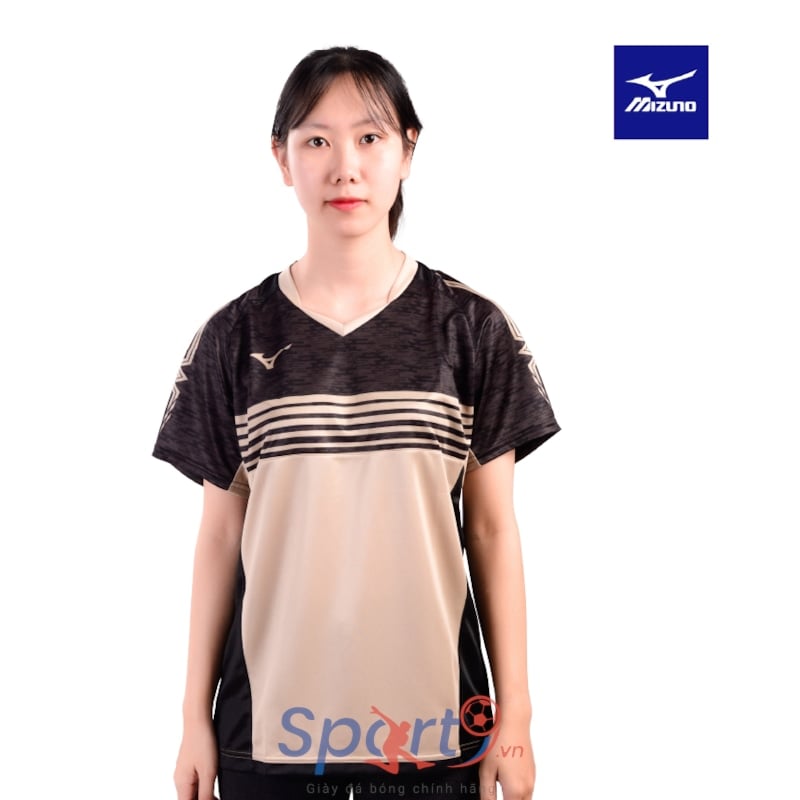 MIZUNO ÁO T-SHIRT CẦU LÔNG MIZUNO ĐEN